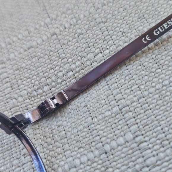 Vintage Guess Eyeglasses Frame Blue Gunmetal ERIC Eye Wear Glasses 52[]20 138 - Picture 10 of 11